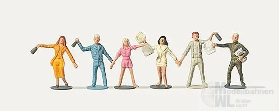 Merten Figuren 215008 - Abfall-Entsorger H0 1:87