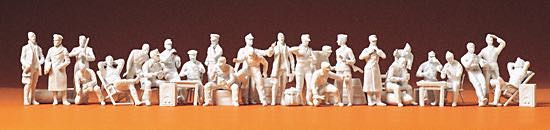 Preiser 72508 - Piloten und Bodenpersonal Luftwaffe 1:72