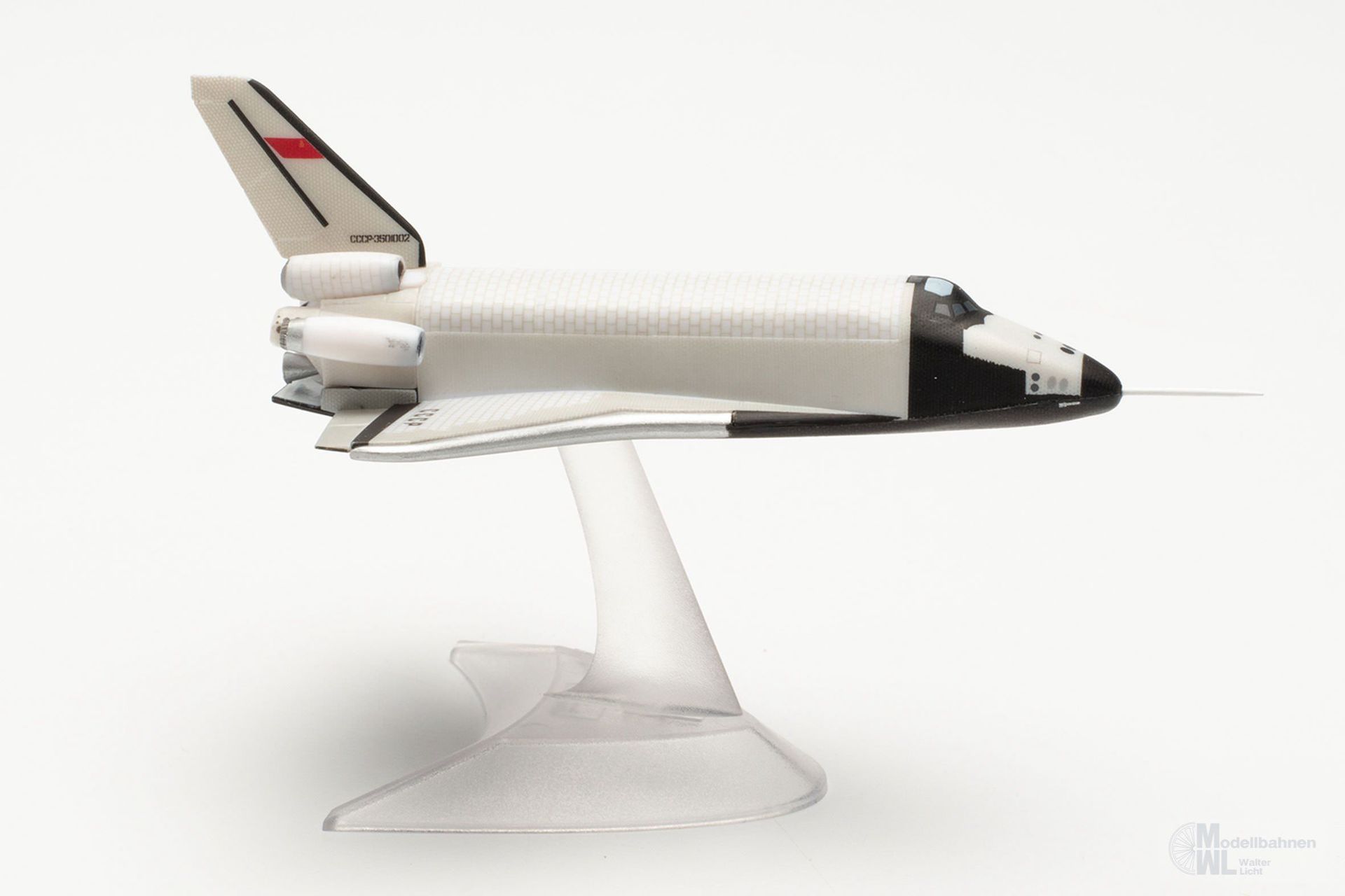 Herpa 562805 - Buran Space Orbiter OK-GLI / BTS-002 - Technik-Museum Speyer 1:400 Herpa 562805 - Buran Space Orbiter OK-GLI / BTS-002 - Technik-Museum Speyer 1:400