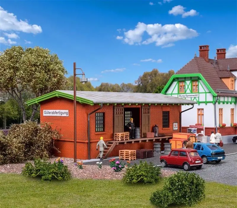 Kibri 39459 - Güterschuppen Burg-Spreewald H0 1:87