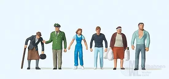 Preiser 10378 - Passanten, Polizist H0 1:87