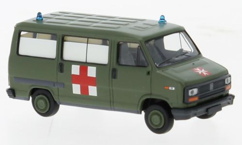 Brekina 34912 - Fiat Ducato Ambulanza Militaire (I) H0 1:87