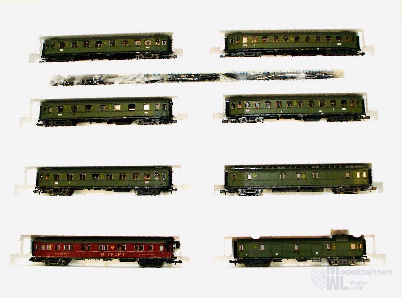 Roco 02062S - ROCO - Hechtwagen DRG Ep.II 8 Wagen N 1:160