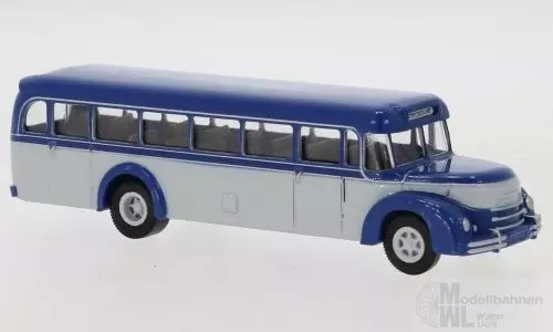 Brekina 59220 - MAN MKN Rundhauber blau/weiß blau/hellgrau 1952 1:87