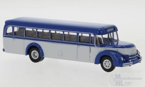 Brekina 59220 - MAN MKN Rundhauber blau/weiß blau/hellgrau 1952 1:87