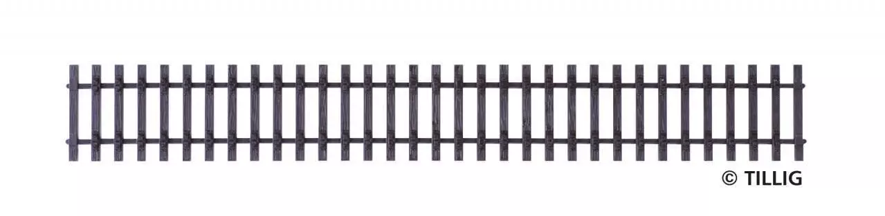 Tillig 82017 - Schwellenband gerade 228 mm H0/GL