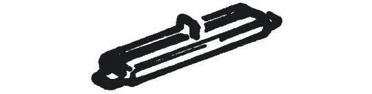 Roco 42611 - Isolierverbinder für Roco-Line H0