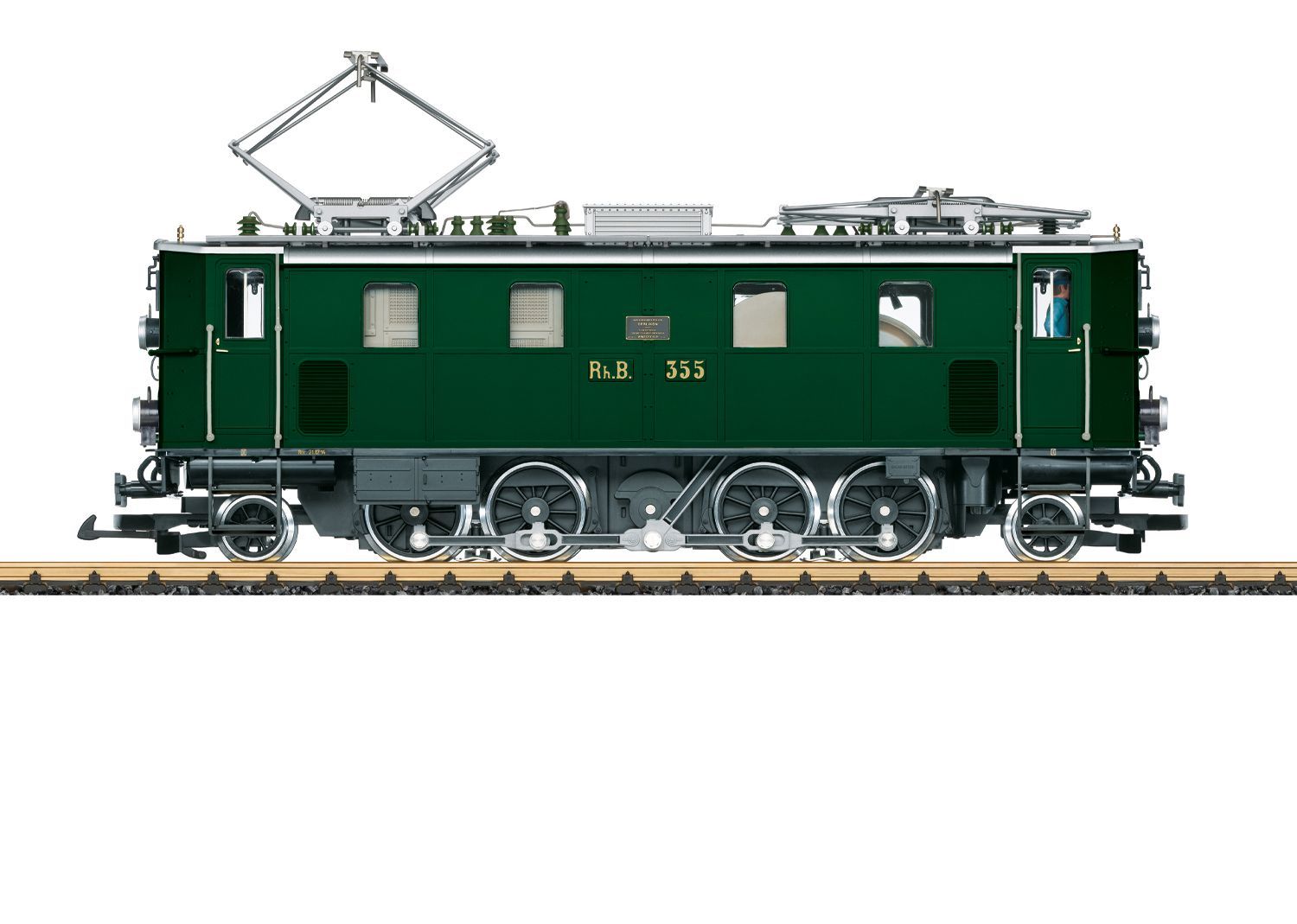 LGB 24602 - E-Lok Ge 4/6 RhB Ep.I Nr. 355 1:22,5 Sound