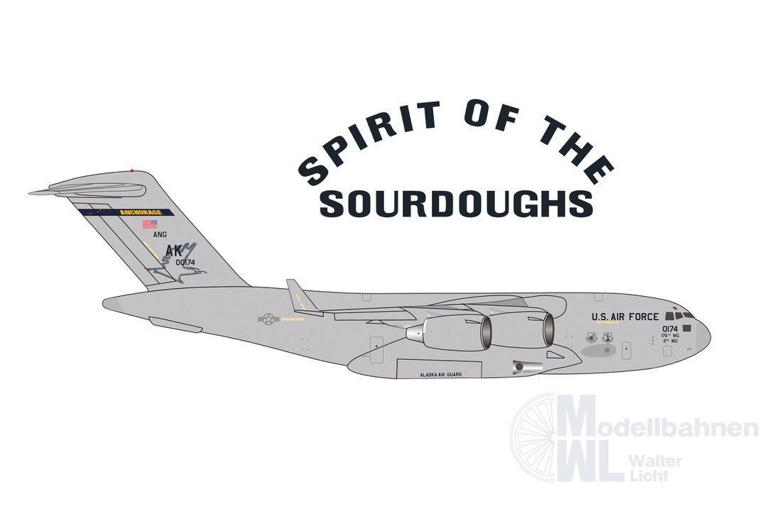 Herpa 539920 - C-17A USAF 517th AS Elmendorf 1:500