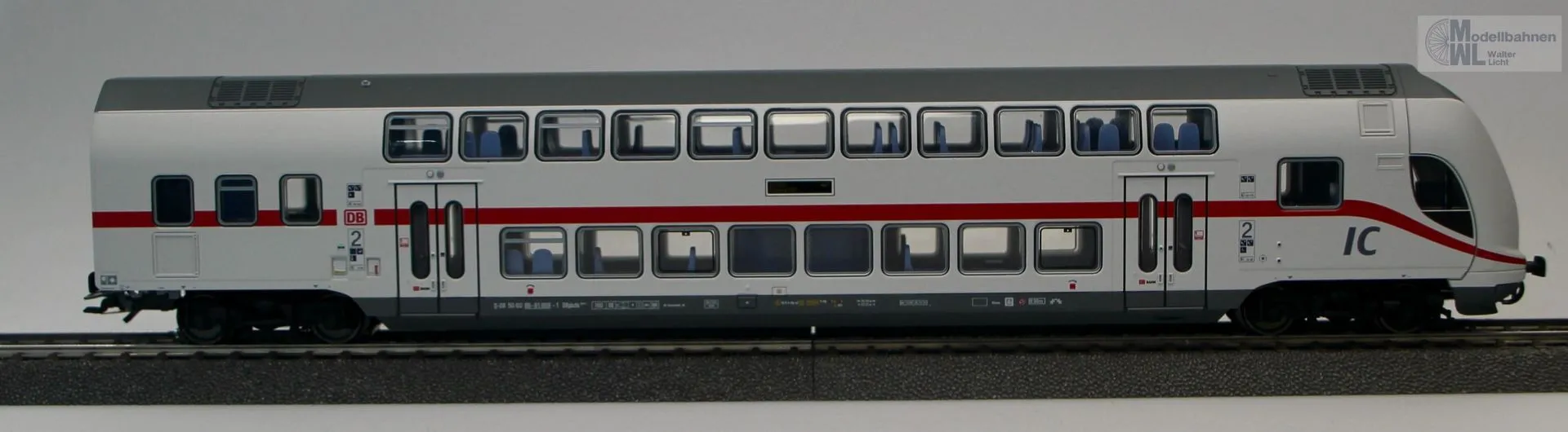 Märklin 43483 - MÄRKLIN - IC-Doppelstocksteuerwagen DB Ep.VI 2.Kl. H0/WS