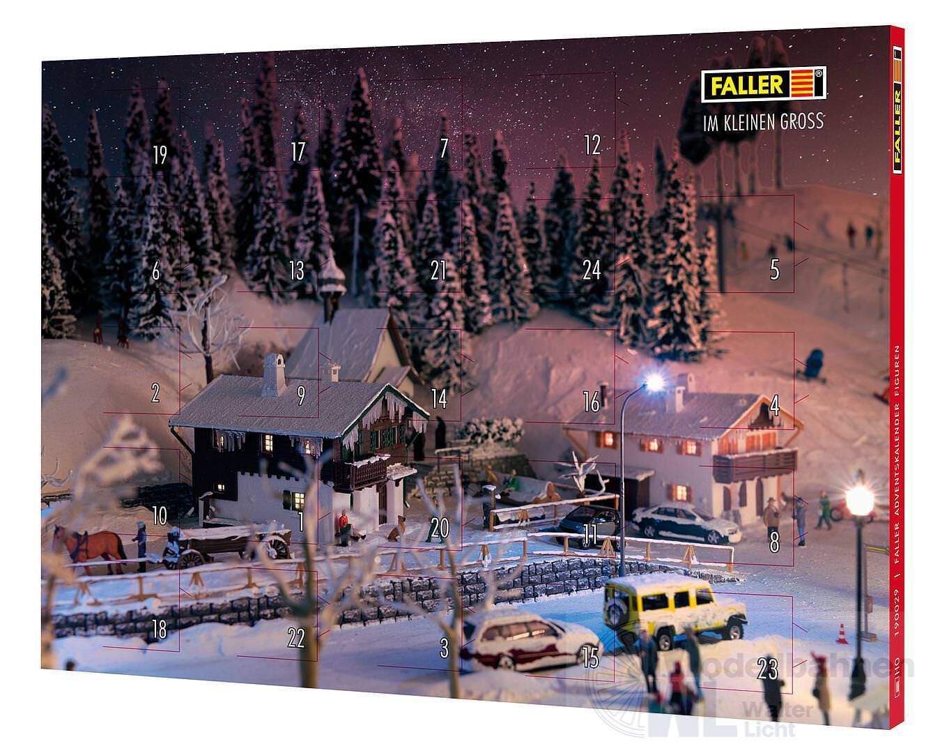 Faller 190029 - FALLER Adventskalender Figuren H0 1:87