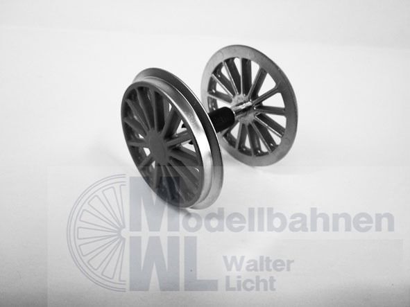 Piko 36080 - Radsatz (KL) schwarz für BR 194 Spur G 1:22,5