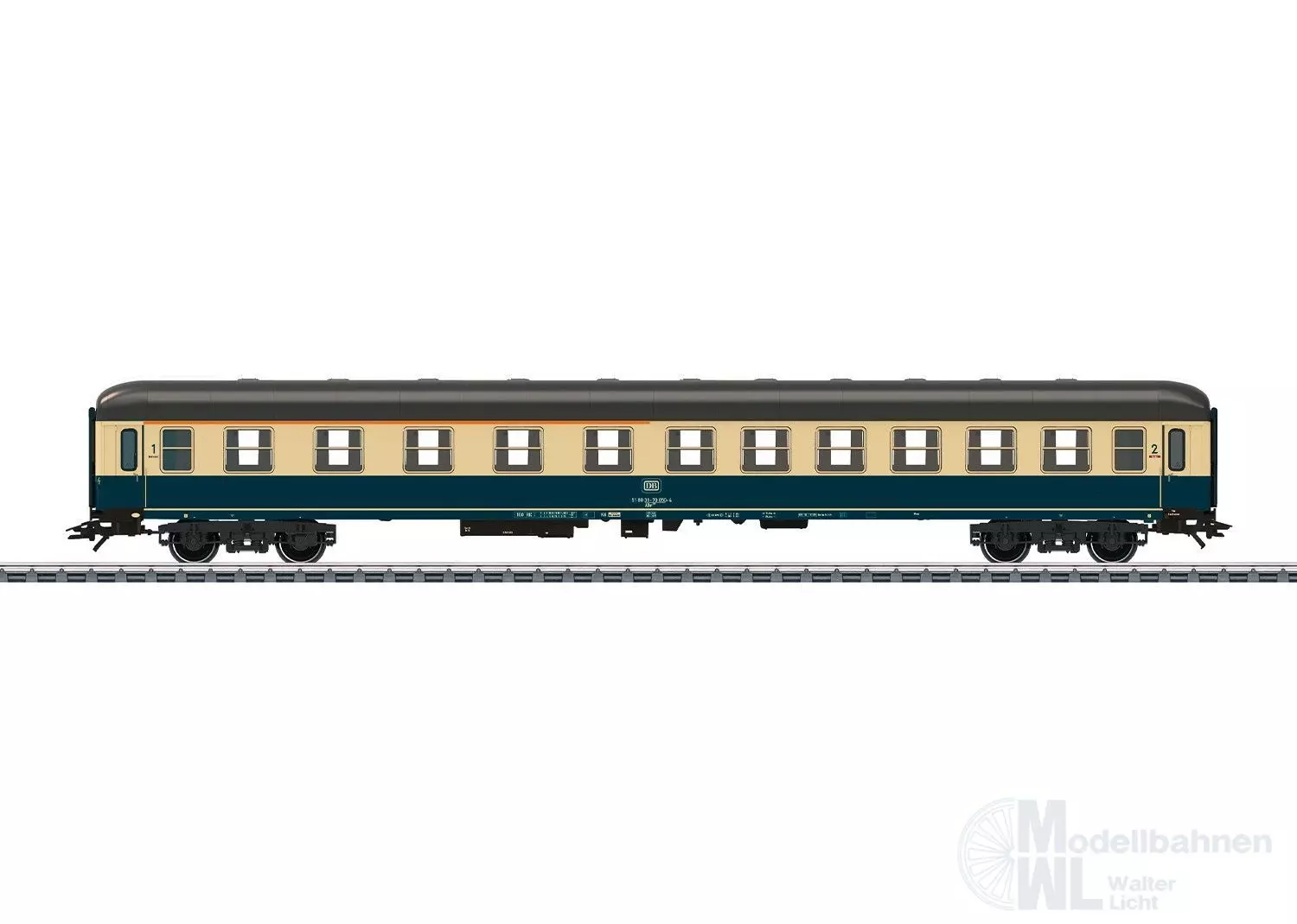 Märklin 43934 - Schnellzugwagen DB Ep.IV 1/2.Kl. ABm 225 H0/WS