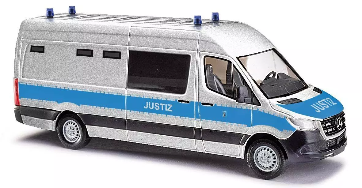 Busch 52611 - Mercedes-Benz Sprinter Justiz H0 1:87