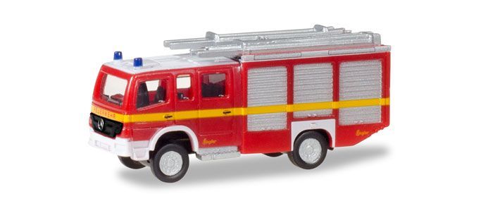 Herpa 66747 - Mercedes-Benz Atego `10 HLF 20 Feuerwehr dekoriert 1:160