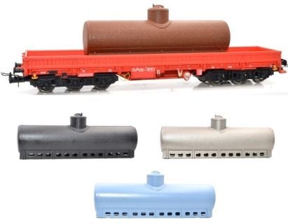 NPE NW22927 - Schwerlastwagen DB Ep.VI Samms-u 454 grauer Kessel gealtert H0/GL NPE NW22927 - Schwerlastwagen DB Ep.VI Samms-u 454 grauer Kessel gealtert H0/GL