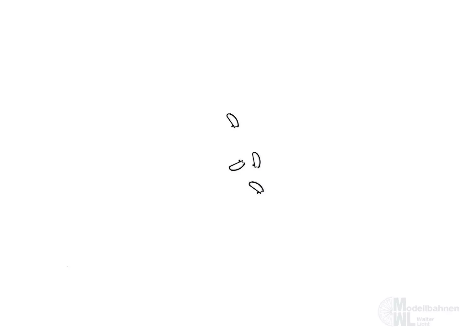 Märklin Ersatzeile E12515000 - ERSATZTEIL: Bremsleitung  4 St