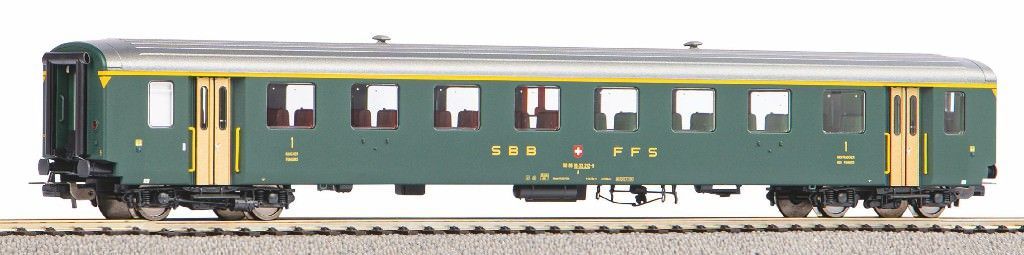 Piko 96798 - Personenwagen SBB Ep.IV EW I 1.Kl. H0/GL