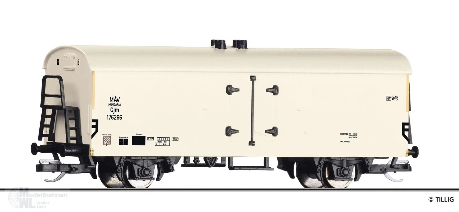 Tillig 14020 - Kühlwagen MAV Ep.III Gjm TT 1:120