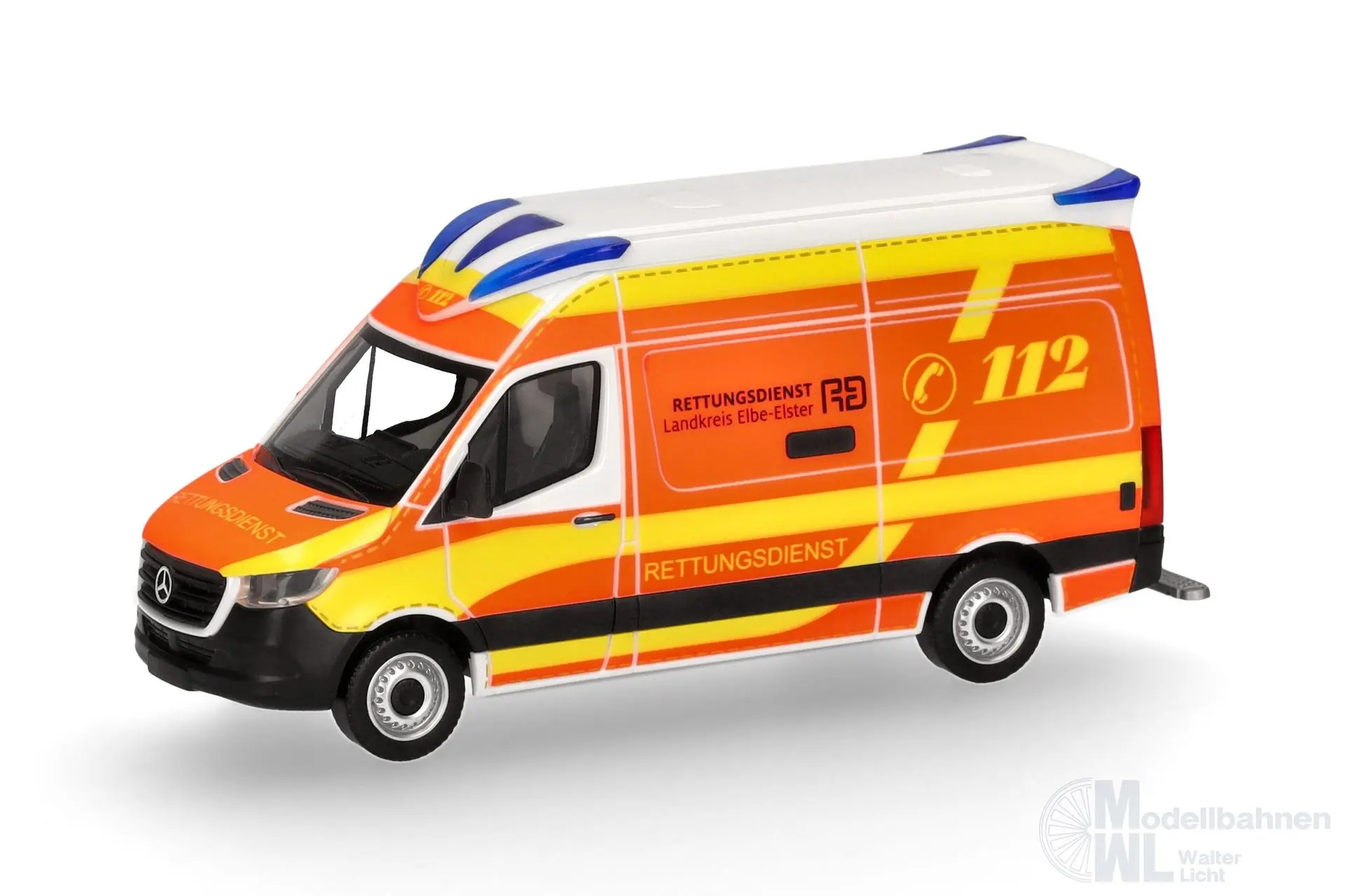 Herpa 099042 - Mercedes-Benz Sprinter `18 Delfis RTW H0 1:87