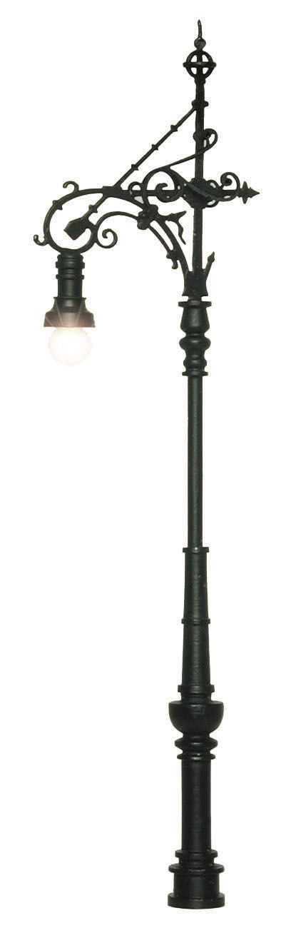 Viessmann 6393 - Leuchte Charlottenburg, LED warmweiß H0 1:87