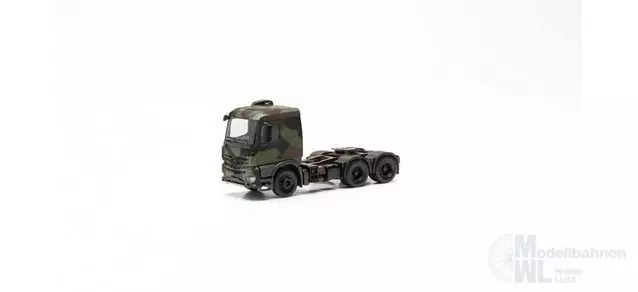 Herpa 747028 - Mercedes-Benz Arocs 6x4 ZM Bundeswehr flecktarn H0 1:87