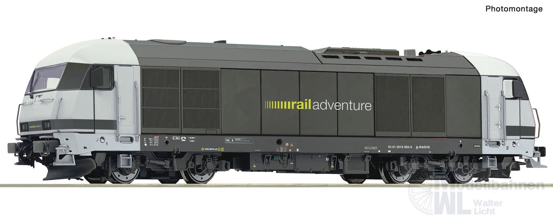 Roco 7320036 - Diesellok BR 2016 902-5 Railadventure Ep.VI H0/WS Sound