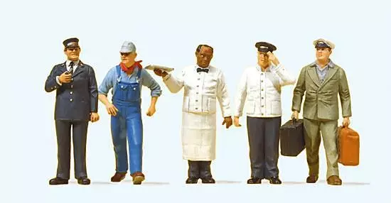 Preiser 65355 - US-Bahnpersonal Spur 0