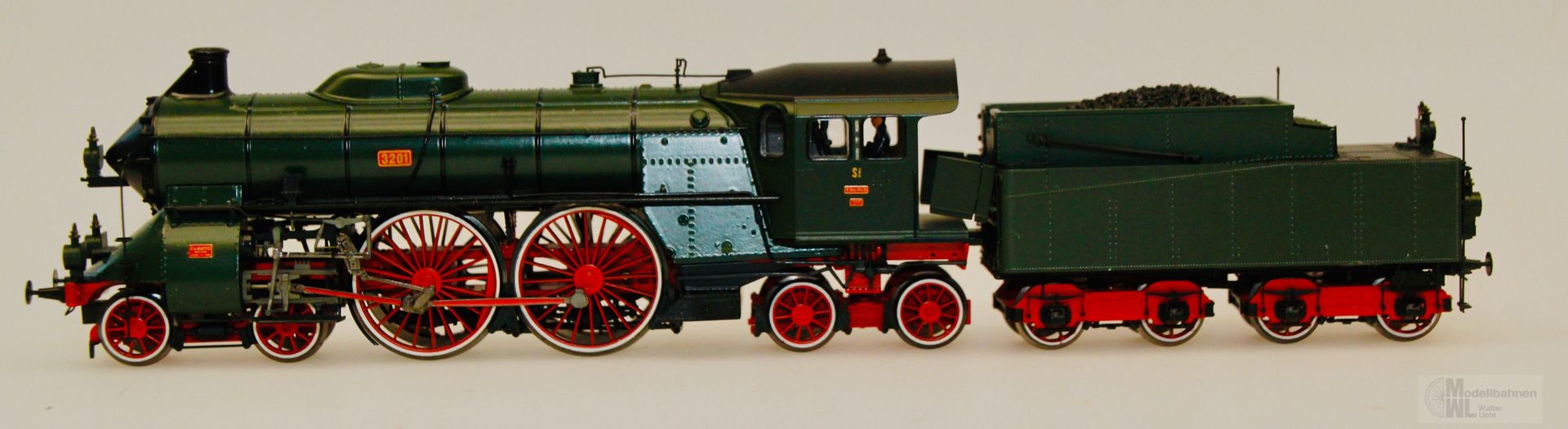 Brawa 0650 - BRAWA - Dampflok S 2/6 K.Bay.Sts.B Ep.I grün H0/GL