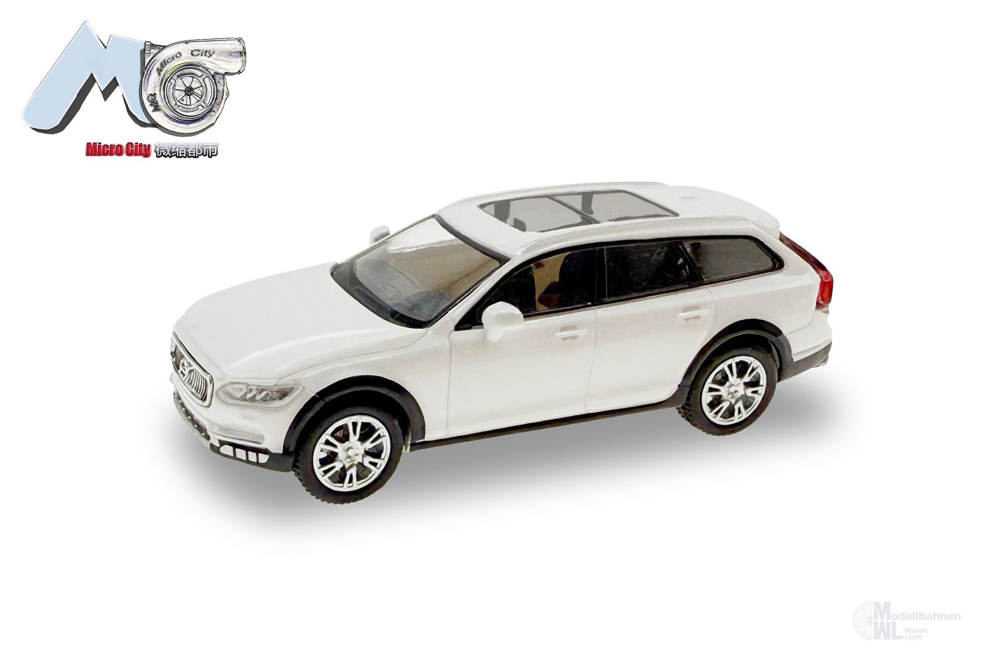 Herpa 87MC000020 - Volvo V90 weiß (ab 2017) H0 1:87
