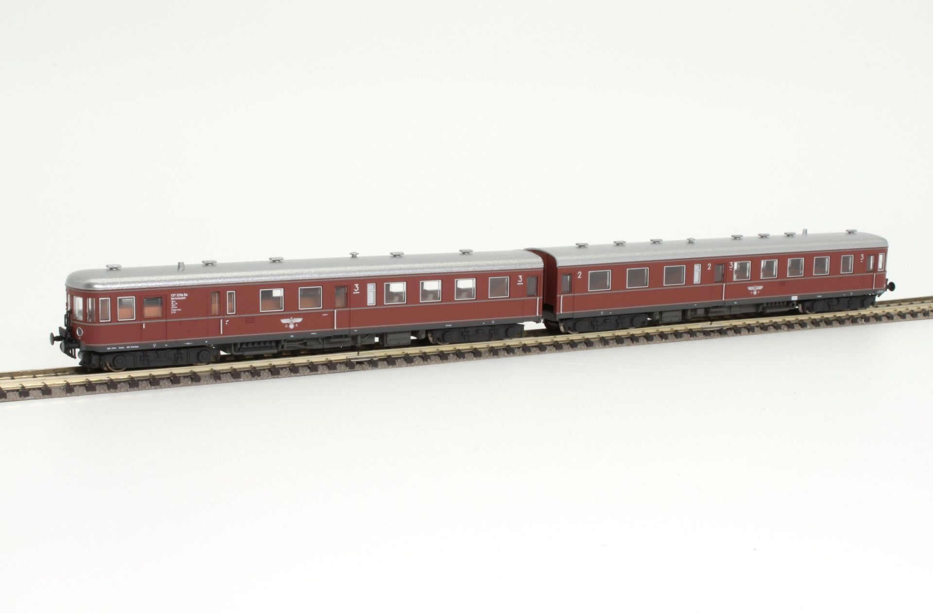 KRES_51040030_VT137_Stettin_DRG_EpII_Spu Kres 51040030 - Triebzug VT 137 329 DRG Ep.II Stetin N 1:160