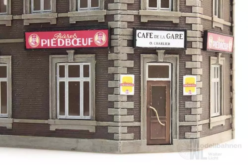ARTITEC b.v. 10327 - Kneipe De Statie BAUSATZ H0 1:87