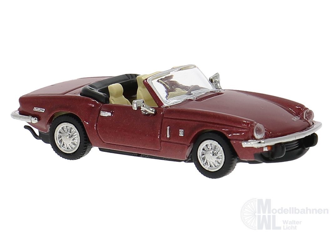 Brekina 15180 - Triumph Spitfire in rot metallic H0 1:87