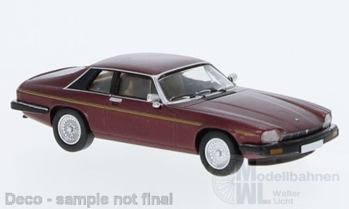 PCX-Models 870329 - Jaguar XJ-S metallic dunkelrot 1981 H0 1:87