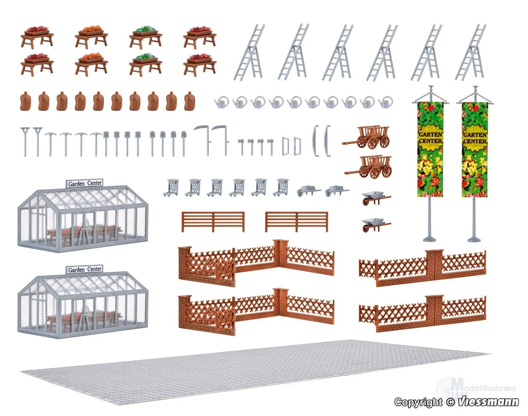Vollmer 43644 - Gartenmarkt H0 1:87