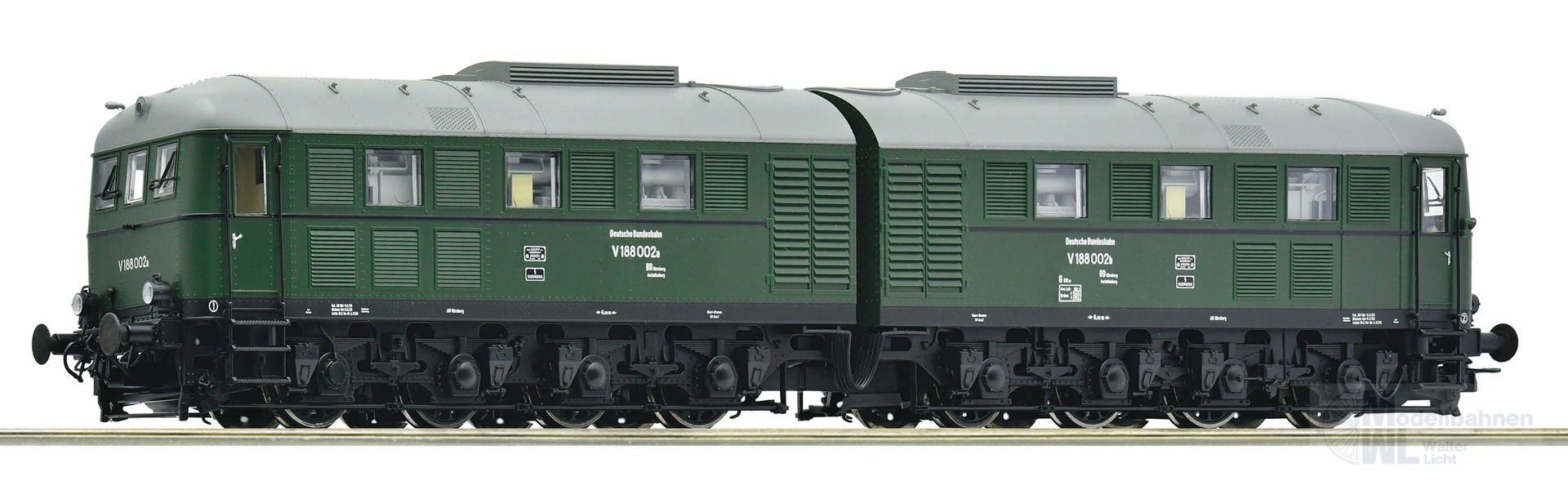 Roco 70118 - Diesellok V 188 002 DB Ep.III H0/GL Sound