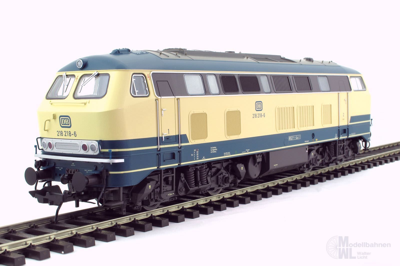 Lenz 40180-05 - Diesellok BR 218 218-6 DB Ep.IV ozeanblau/beige Spur 0 Lenz 40180-05 - Diesellok BR 218 218-6 DB Ep.IV ozeanblau/beige Spur 0