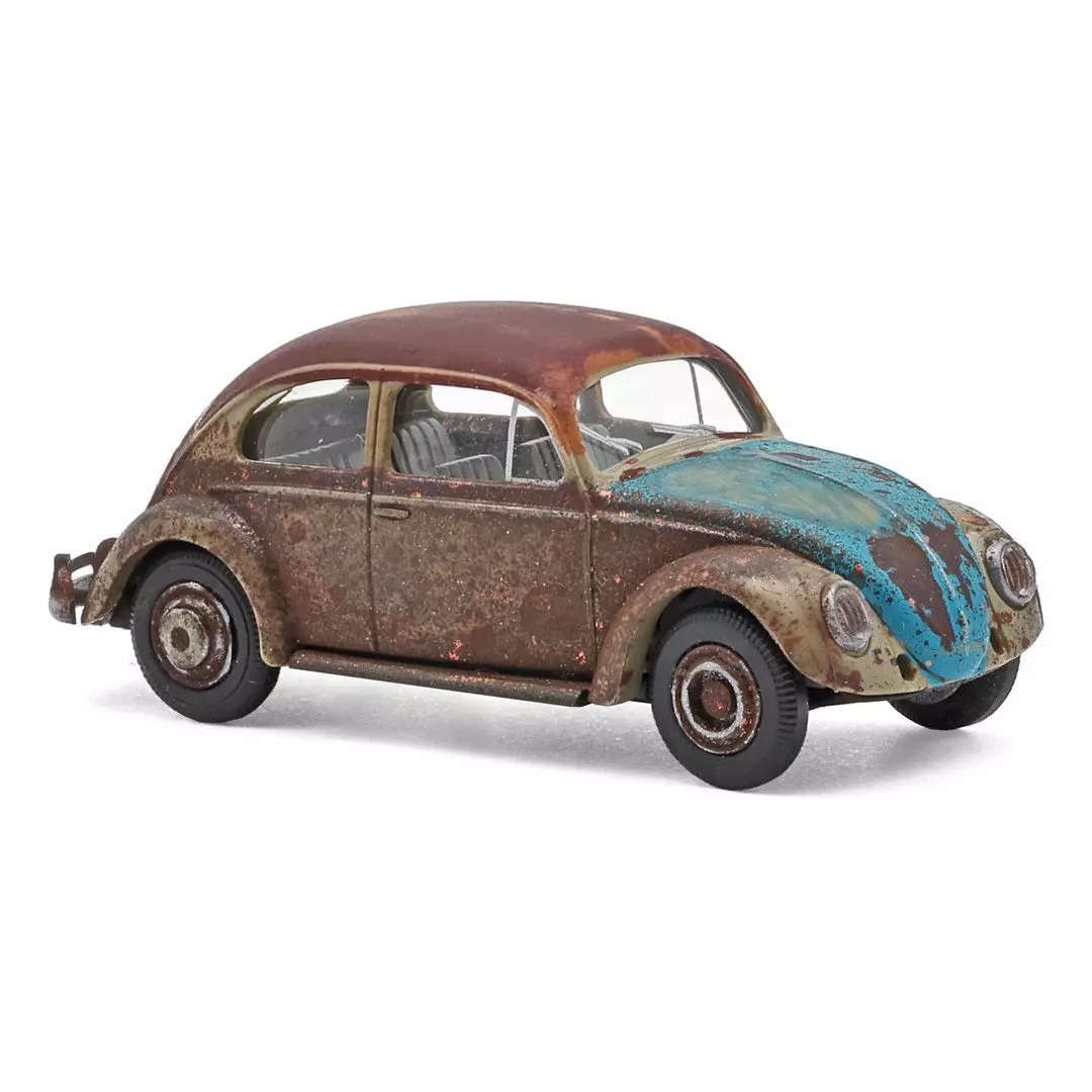 Busch 52915 - VW Käfer Brezelf. Scheunenfun H0 1:87