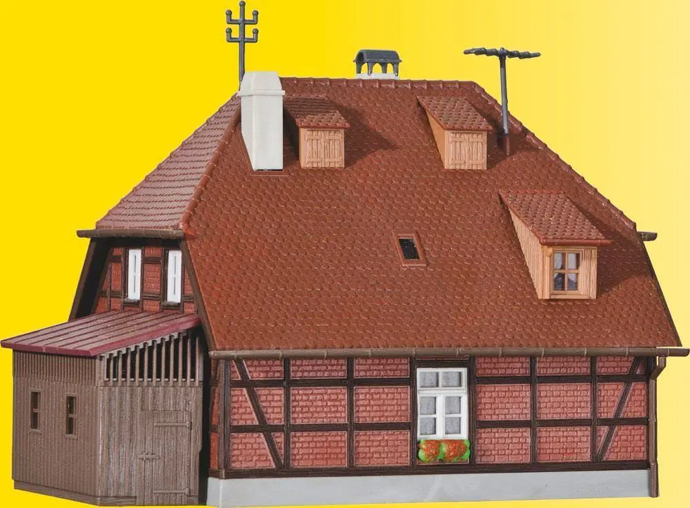 Kibri 38209 - Förderturm mit Maschinenhaus inkl. Antrieb - ersetzt 49845 H0 1:87