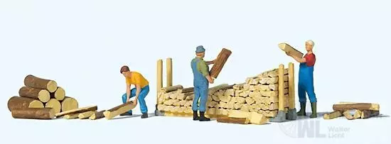 Preiser 10707 - Beim Stapeln H0 1:87