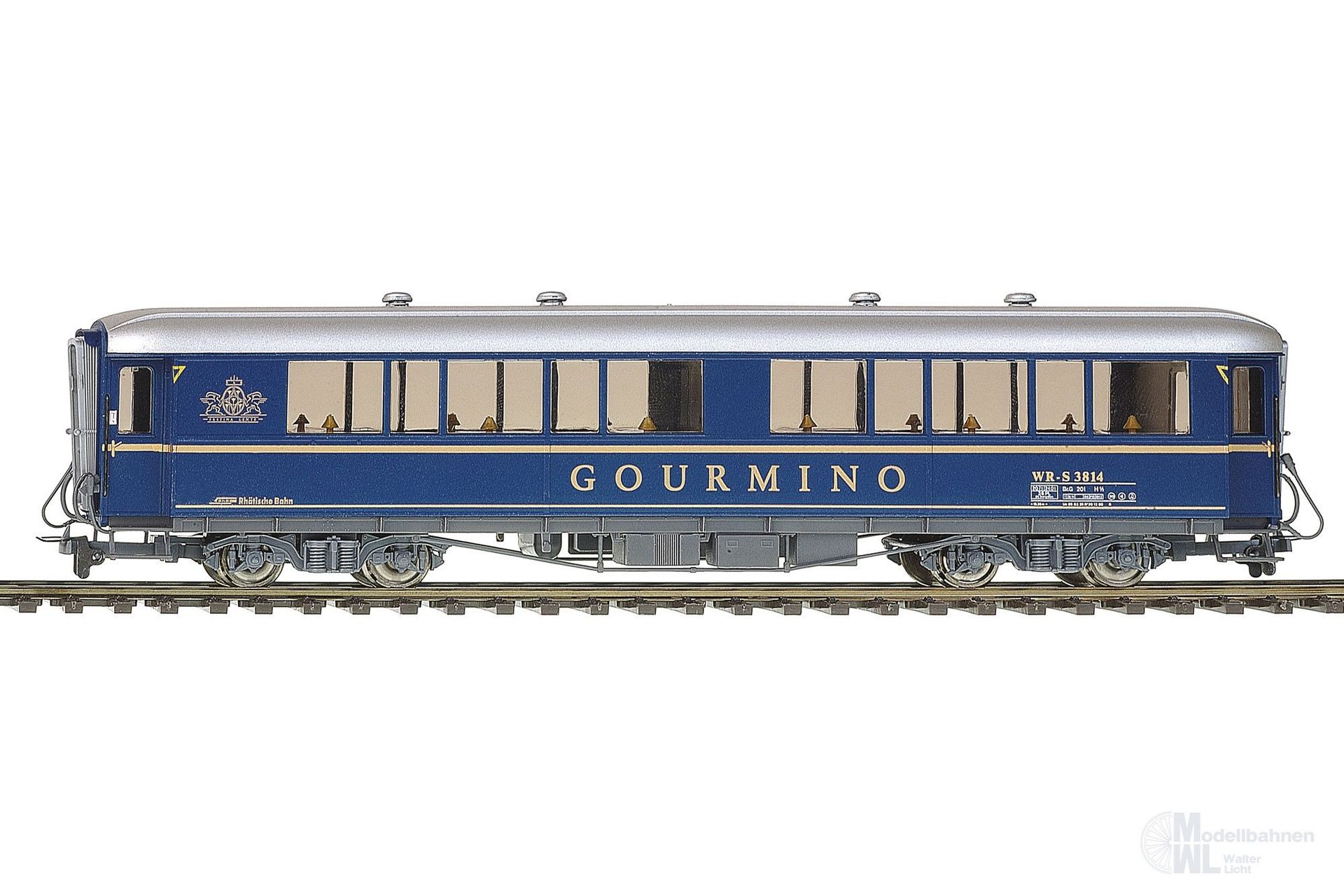 Bemo 3274134 - Saalwagen RhB Ep.V WR-S 3814 H0m