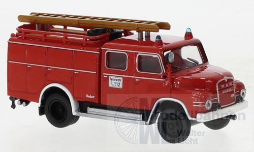 Brekina 45131 - MAN 450 HA TLF 16 weiß/schwarz H0 1:87