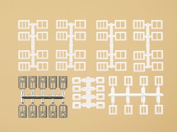 Auhagen 48654 - Fenster und Türen für Industriegebäude N 1:160