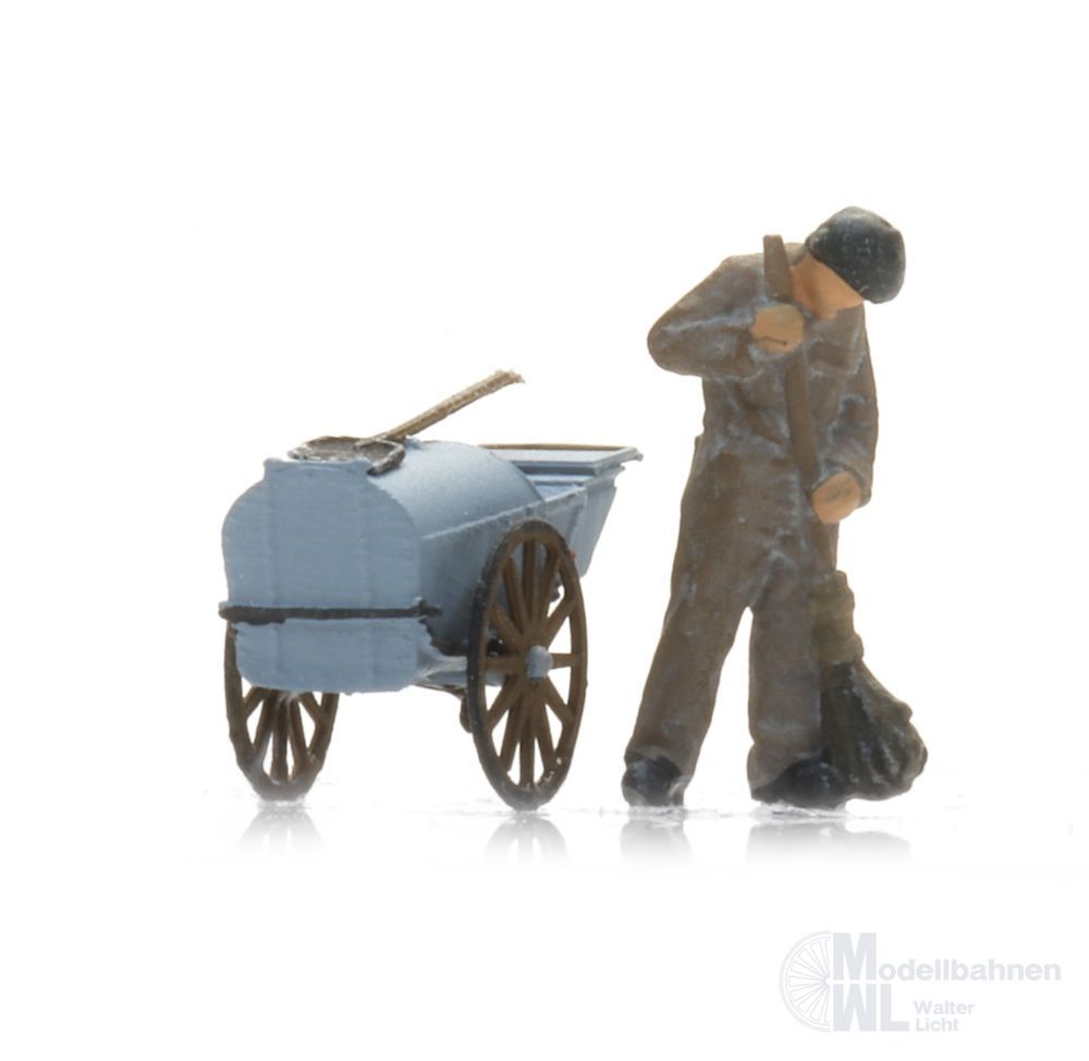 ARTITEC b.v. 5220018 - Strassenfeger mit Karren Z 1:220