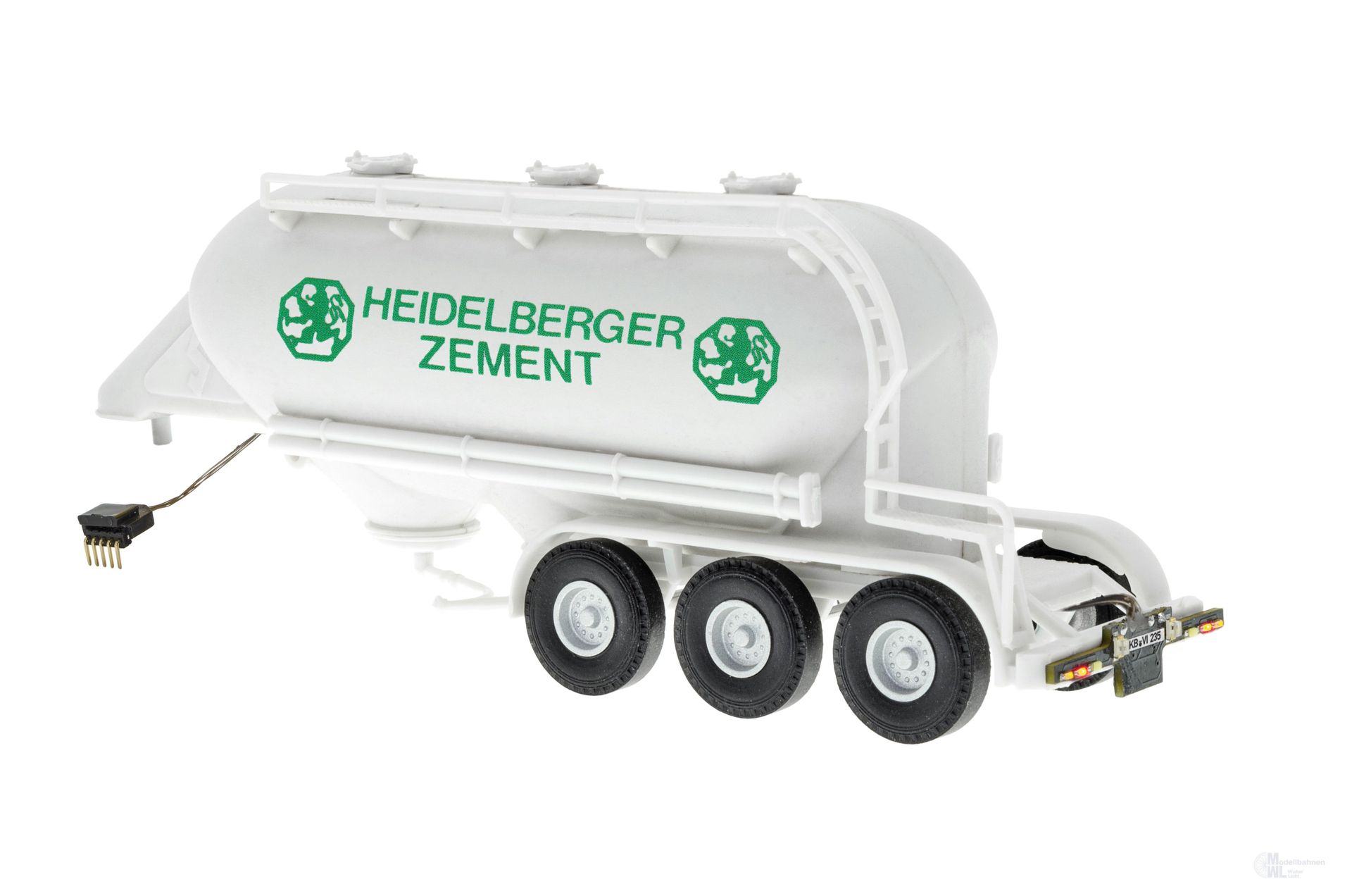 Viessmann 8235 - Siloauflieger SL 337 Heidelberger Zement H0 1:87 Viessmann 8235 - Siloauflieger SL 337 Heidelberger Zement H0 1:87