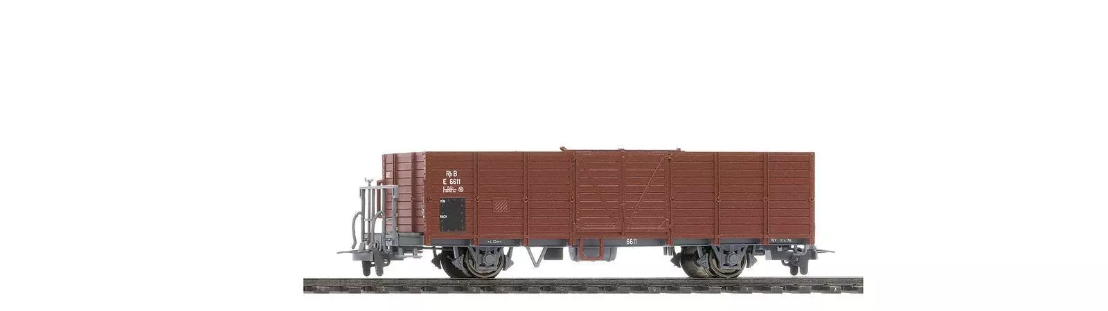 Bemo 2251119 - Hochbordwagen RhB Ep.III/IV E 6629 ohne Blechtafel H0m