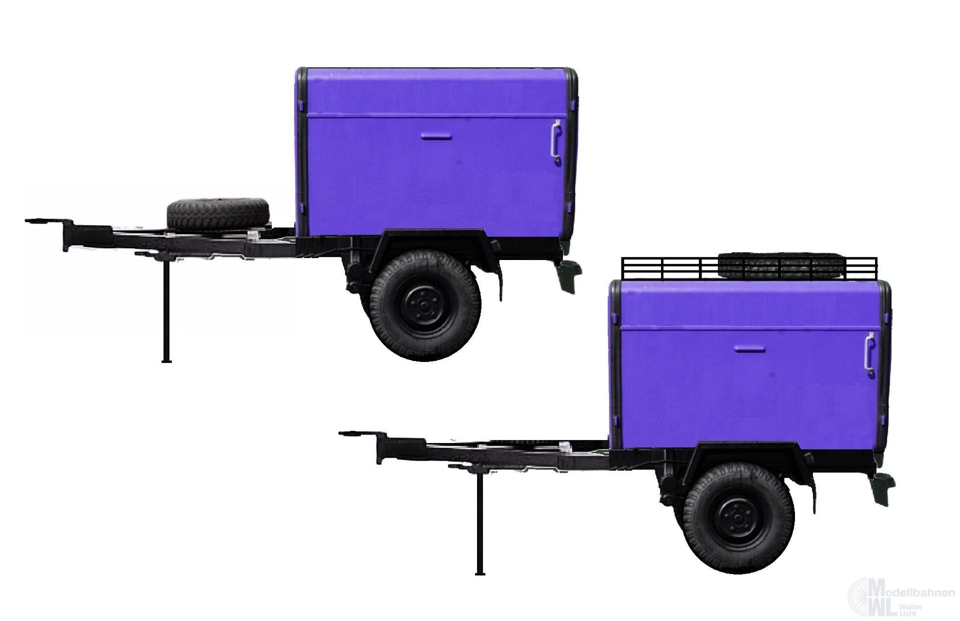 NPE NA88335 - HL 10 blaue Post 2 Stück H0 1:87