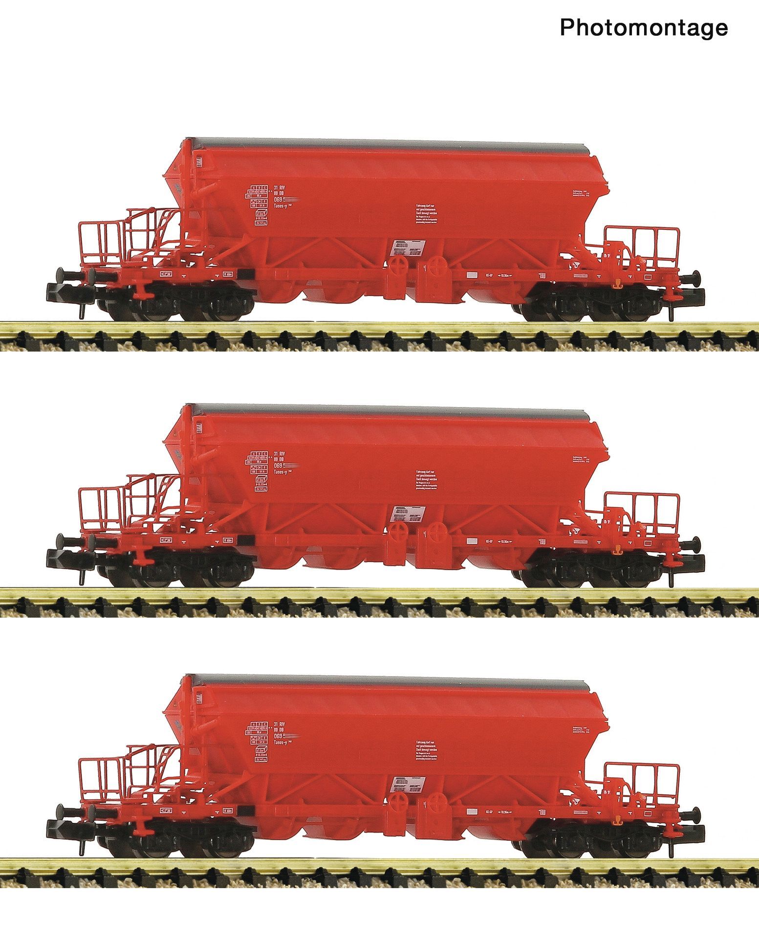 Fleischmann 6660209 - Kaliwagen Set DB Ep.VI 3.tlg. N 1:160