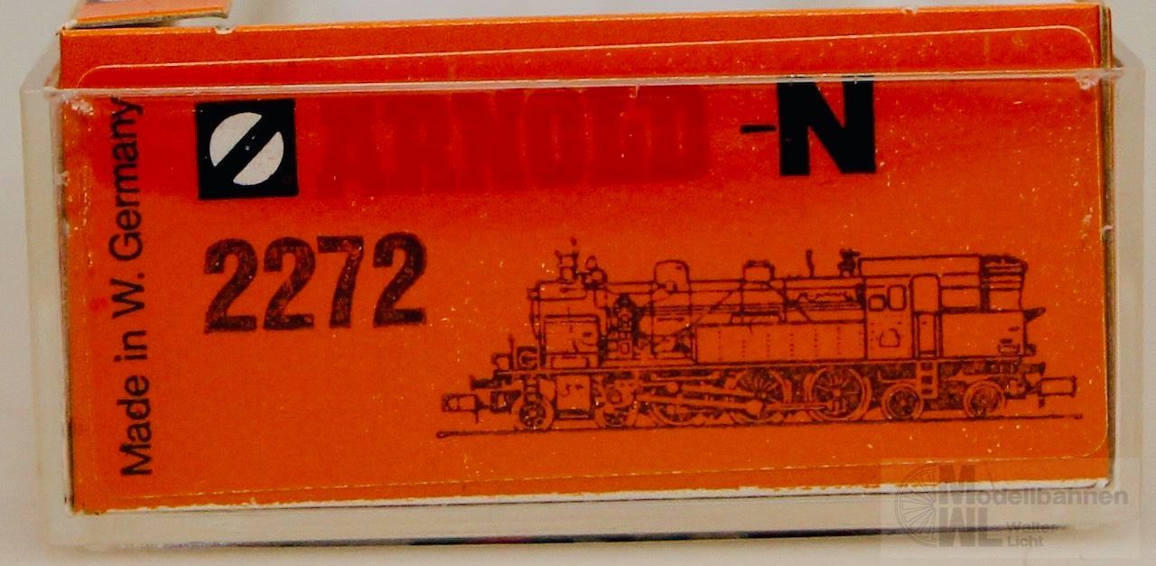 Arnold 2272 - ARNOLD - Dampflok BR 78 142 DB Ep.III N 1:160