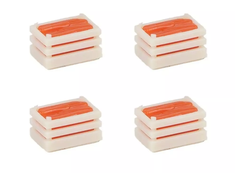 Faller 180868 - 4 Marktkisten mit Gemüse H0 1:87